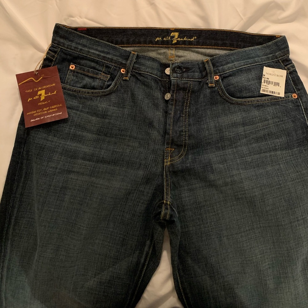 Men’s 7 for all mankind boot cut jeans